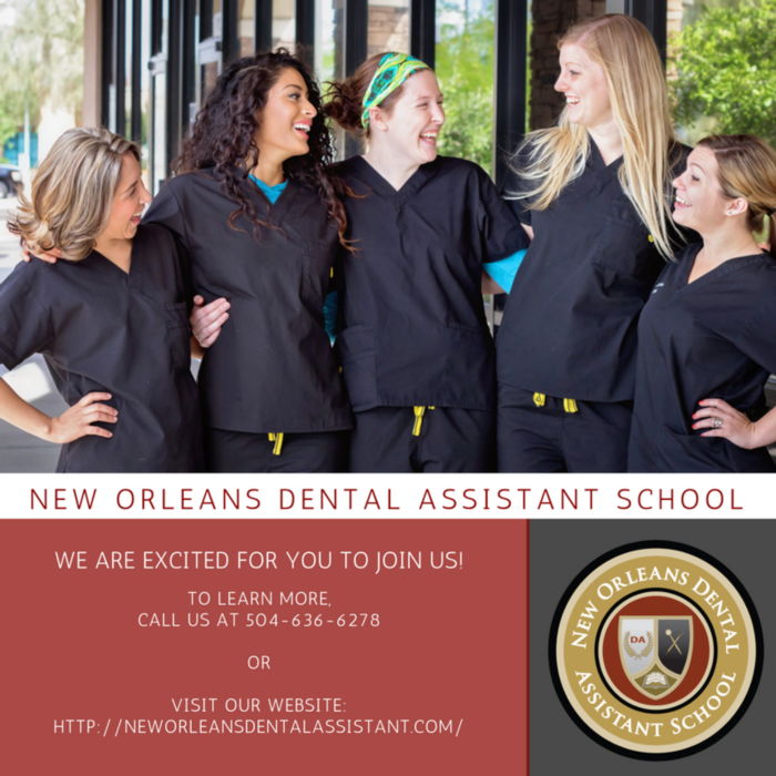 Group of dental assistant students | New Orleans Dental Assistant School