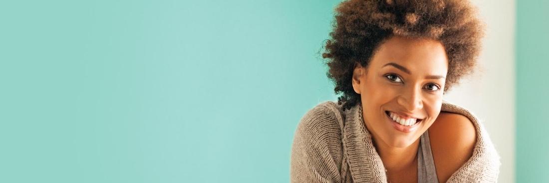 woman smiling | Dentist Gretna LA