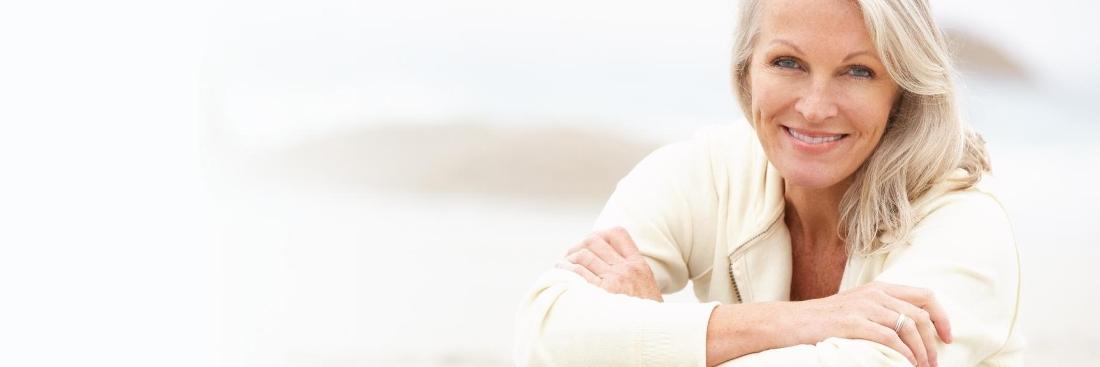 Older woman smiling | Dentist Gretna LA