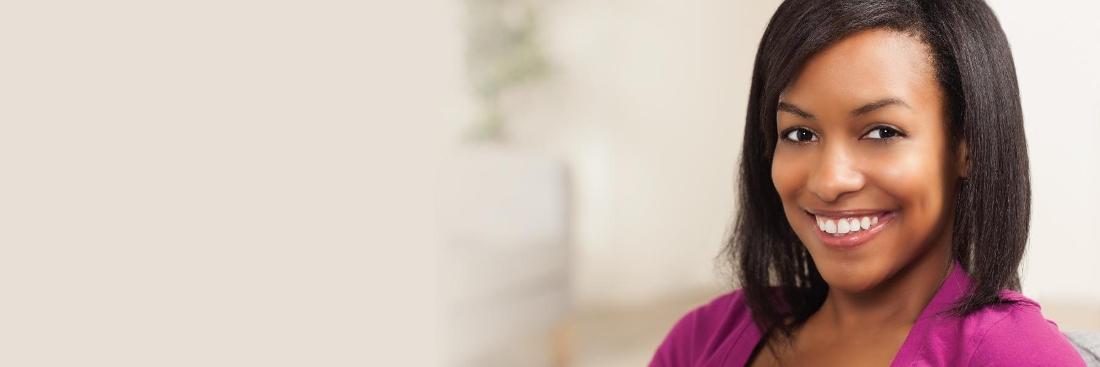 woman smiling | Dentist Gretna LA