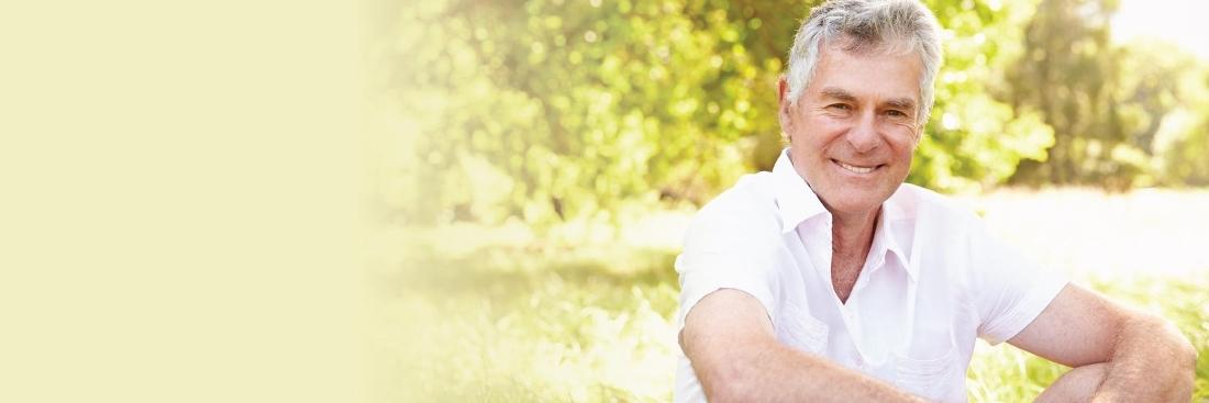 Older man smiling | dentist gretna la