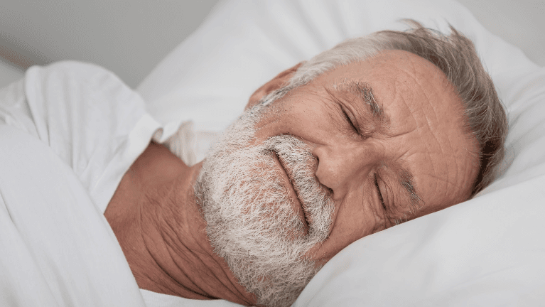 sleep apnea treatment new orleans | man sleeping