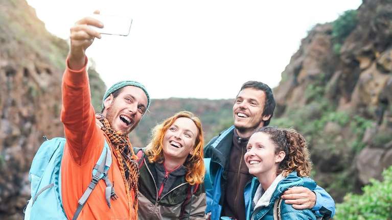 Group selfie