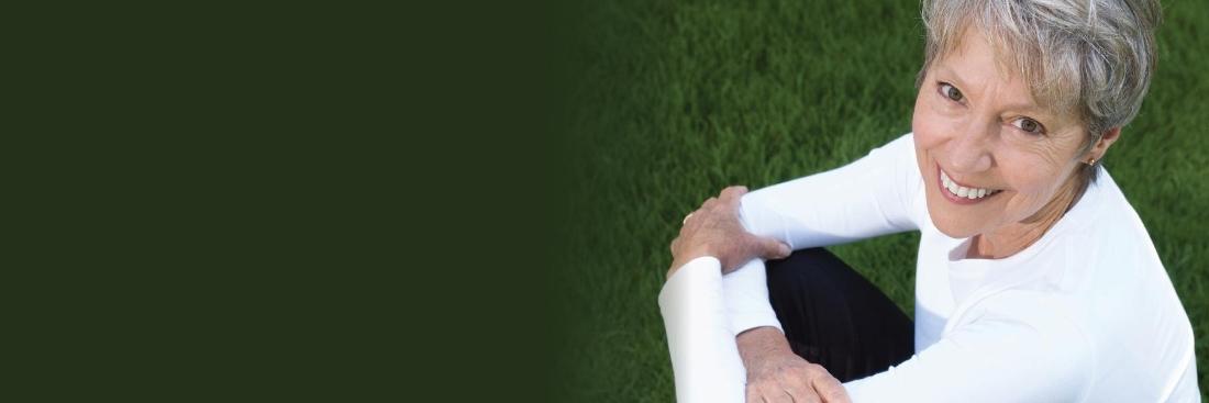 older woman smiling | dentist gretna la