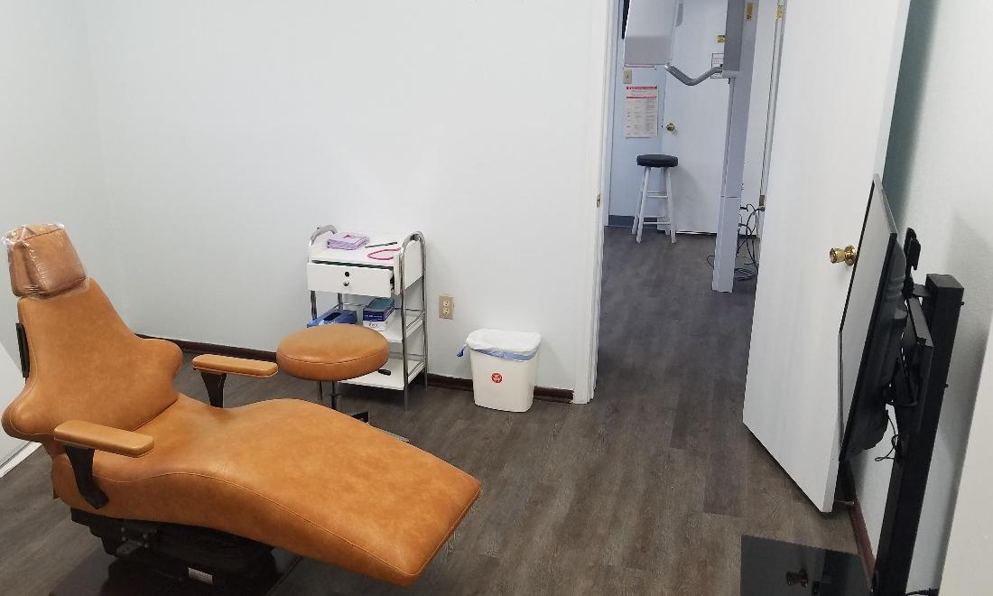 Consult chair with dental chair | Dentist Gretna LA