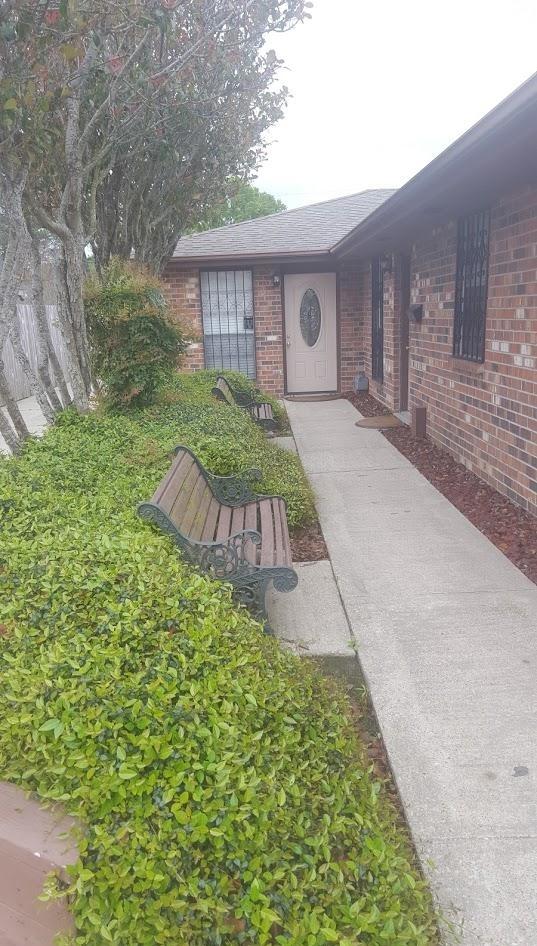 Front door of office | Dentist Gretna LA